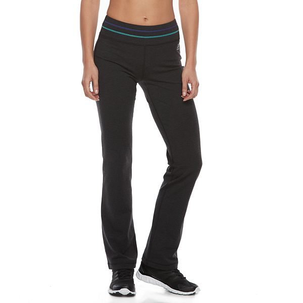 Fila Sport Womens Yoga Pants XS Gray Wide Leg 