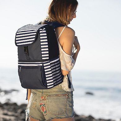 Picnic Time Striped Zuma Backpack Cooler