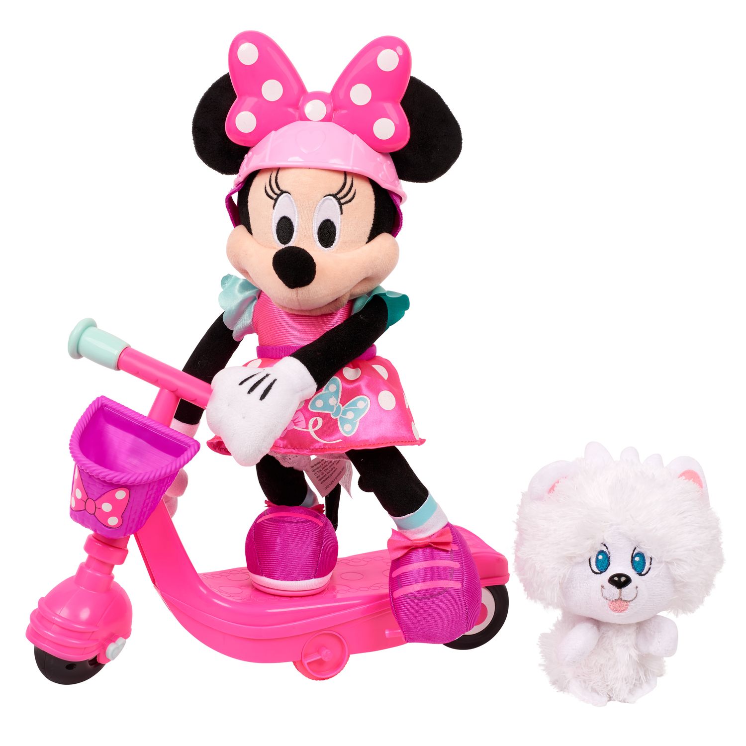 minnie sing and spin scooter