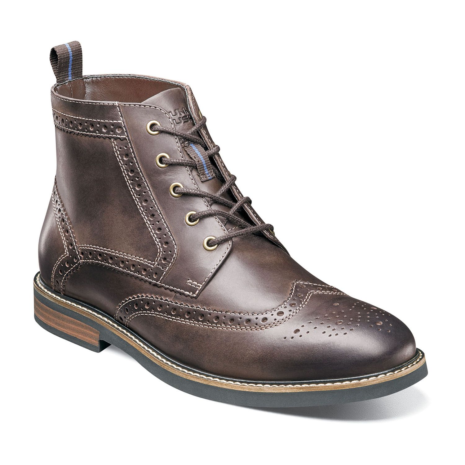 nunn bush odell men's wingtip dress boots