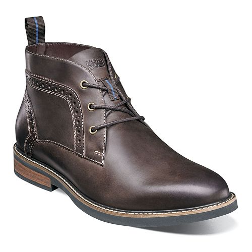 Nunn Bush Ozark Menâs Plain Toe Dress Chukka Boots