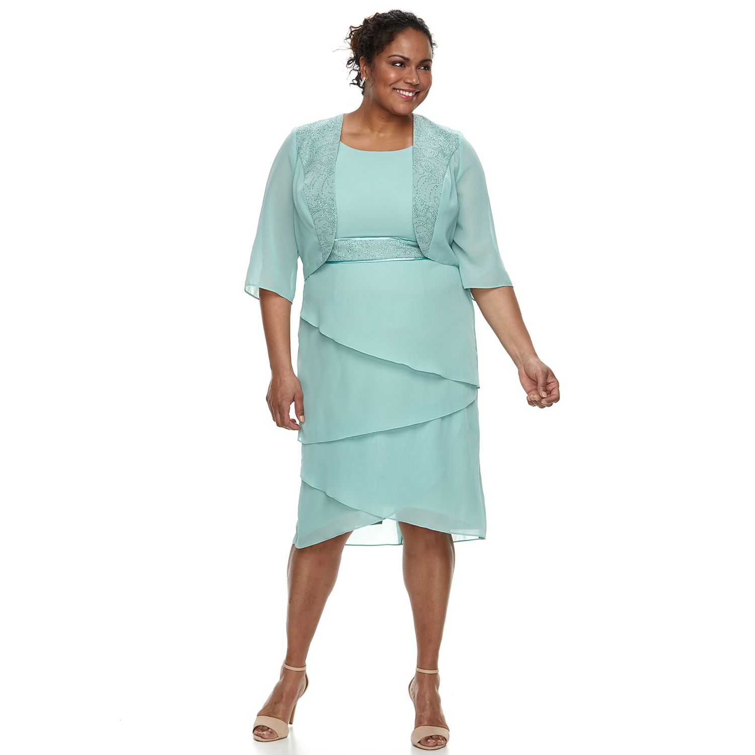 kohls plus size evening gowns