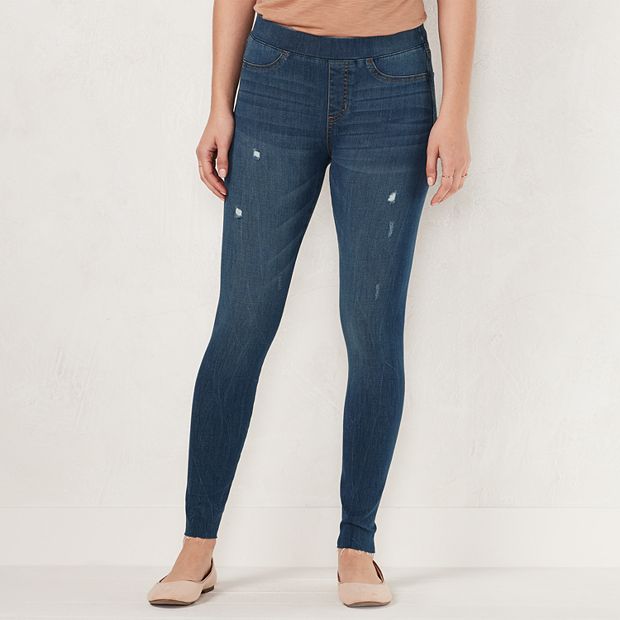 Women's LC Lauren Conrad Pull-On Skinny Ankle Jeggings