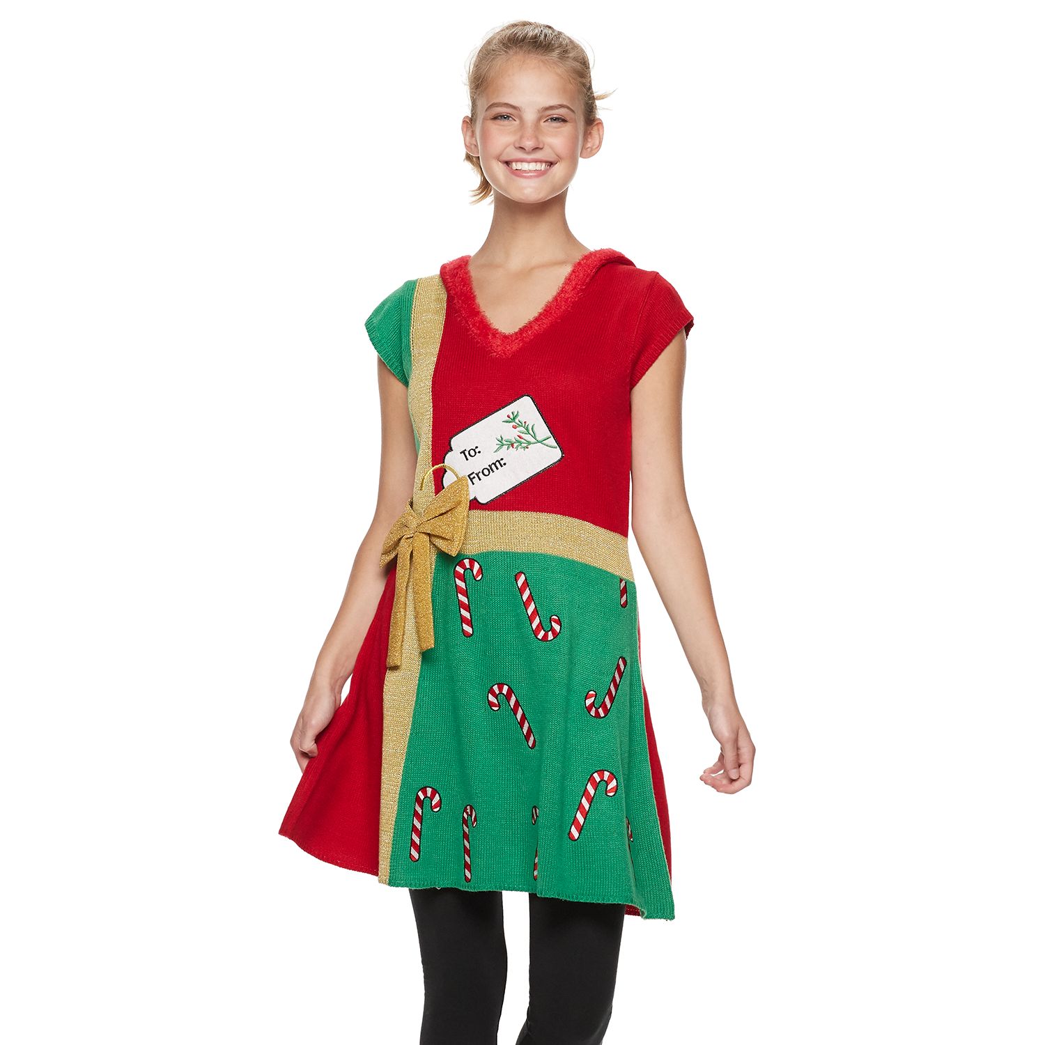 christmas sweater dresses for juniors