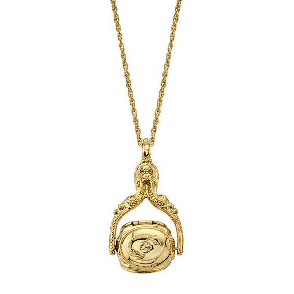 Kohls best sale locket necklace