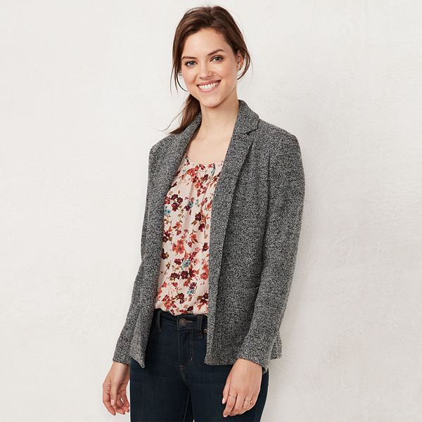 Sweater blazer clearance womens