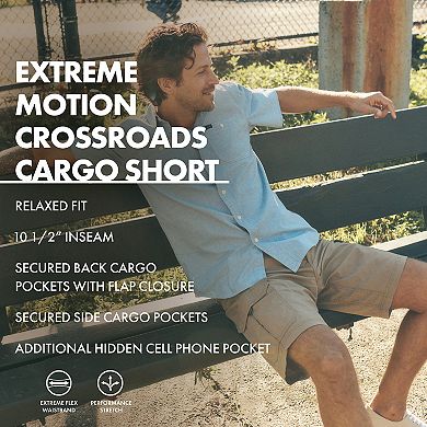 Men's Lee® 10.5" Extreme Motion Crossroads Cargo Shorts