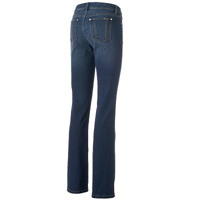 Flare Jeans Jennifer Lopez Curvy Fit Bootcut Jeans Women's