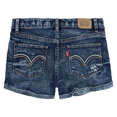 Girls 7-16 Levi's Embroidery Embellished Shorty Shorts