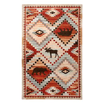 Rizzy Home Northwoods Lodge Patchwork III Geometric Rug