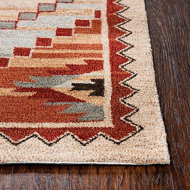 Rizzy Home Northwoods Lodge Patchwork III Geometric Rug