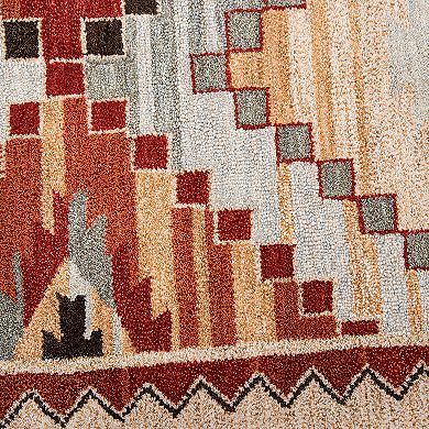 Rizzy Home Northwoods Lodge Patchwork III Geometric Rug