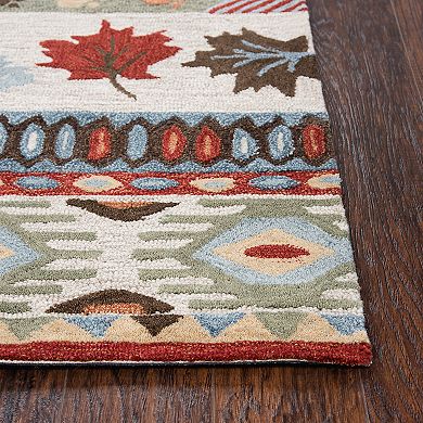 Rizzy Home Northwoods Lodge Patchwork IV Geometric Rug