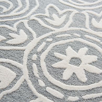 Rizzy Home Opulent Transitional Medallion IV Geometric Rug