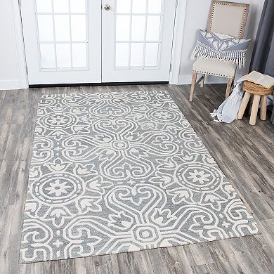 Rizzy Home Opulent Transitional Medallion IV Geometric Rug