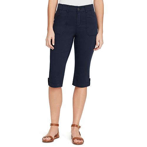 Petite Gloria Vanderbilt Bianca Skimmer Capris