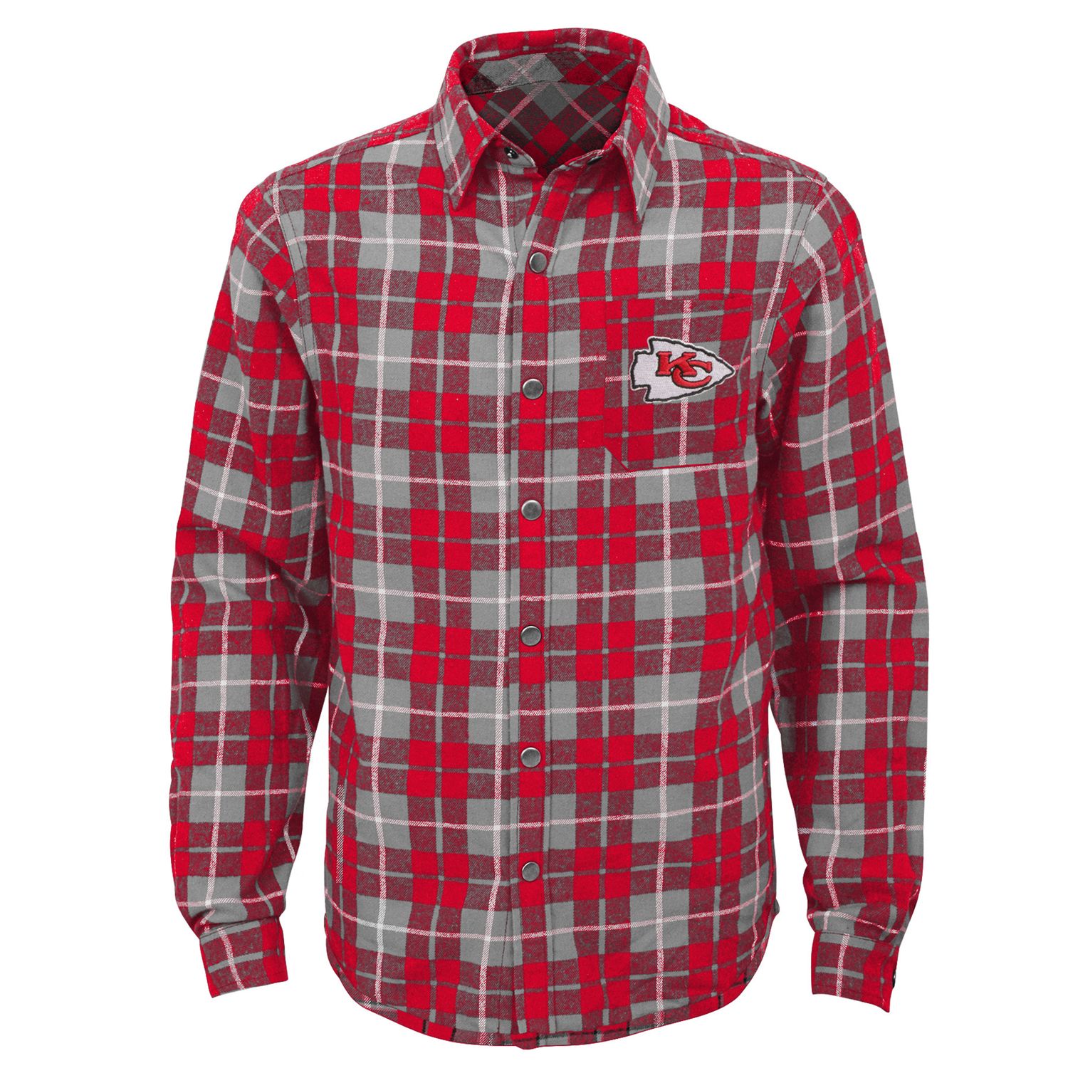 kc chiefs flannel shirt