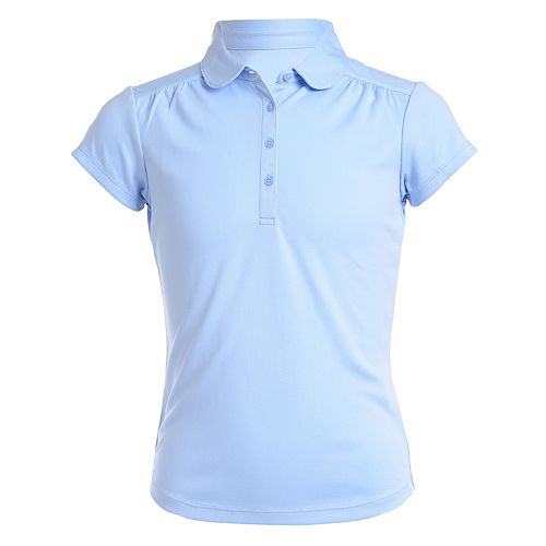 Girls 4-16 & Plus Size Chaps School Uniform Performance Polo