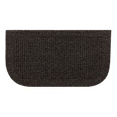 Front Door Mat, Outdoor Indoor Welcome Mat for Home 29.5 x 17 Black