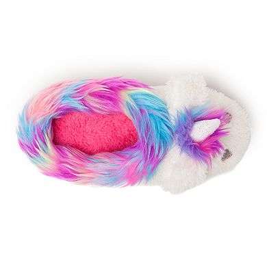 Dearfoams Unicorn Girls' Slippers