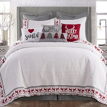 Levtex Home Reindeer Quilt Set