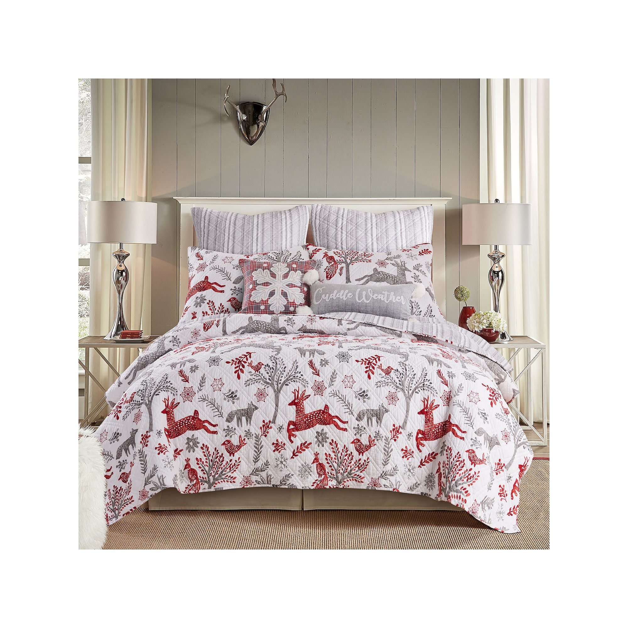 Levtex Home Winterland Quilt Set, Multi