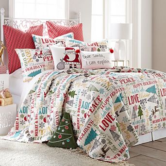 Levtex Home Santa Claus Lane Quilt Set with Shams