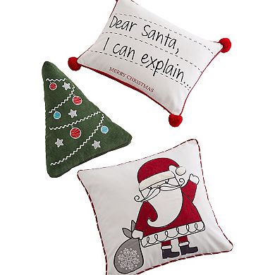 Levtex Home Santa Claus Lane Postcard Throw Pillow