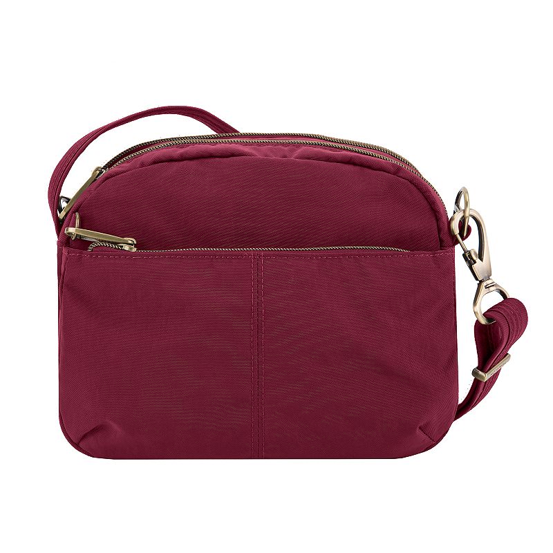 UPC 025732048045 product image for Travelon Anti-Theft Signature Shoulder Bag, Red | upcitemdb.com