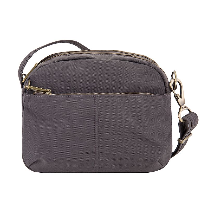 UPC 025732048021 product image for Travelon Anti-Theft Signature Shoulder Bag, Grey | upcitemdb.com