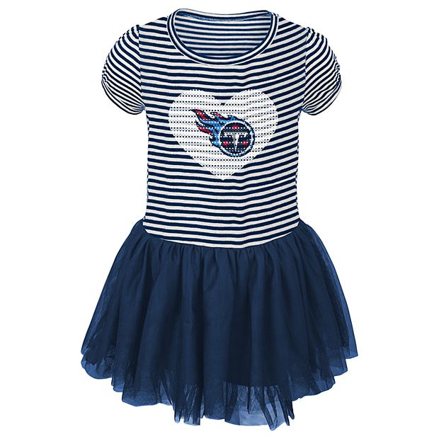 Toddler Girl Tennessee Titans Sequin Tutu Dress