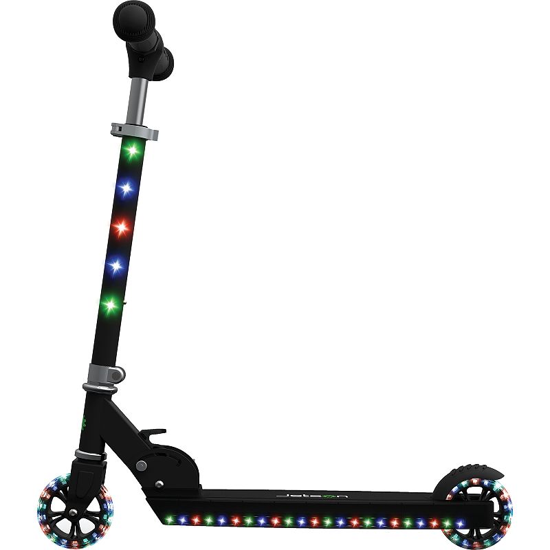 Jetson Jupiter Kids' Kick Scooter with LED Lights - Black ( Missing Handle Bar)