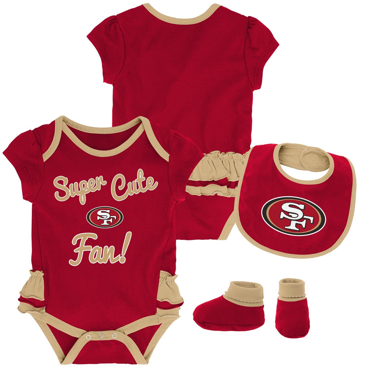 49ers baby girl clothes