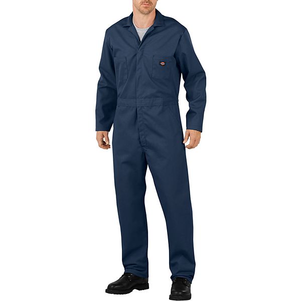 ディッキーズ 紺色 ネイビー 【 DICKIES FLEX COVERALL DARK NAVY 】-