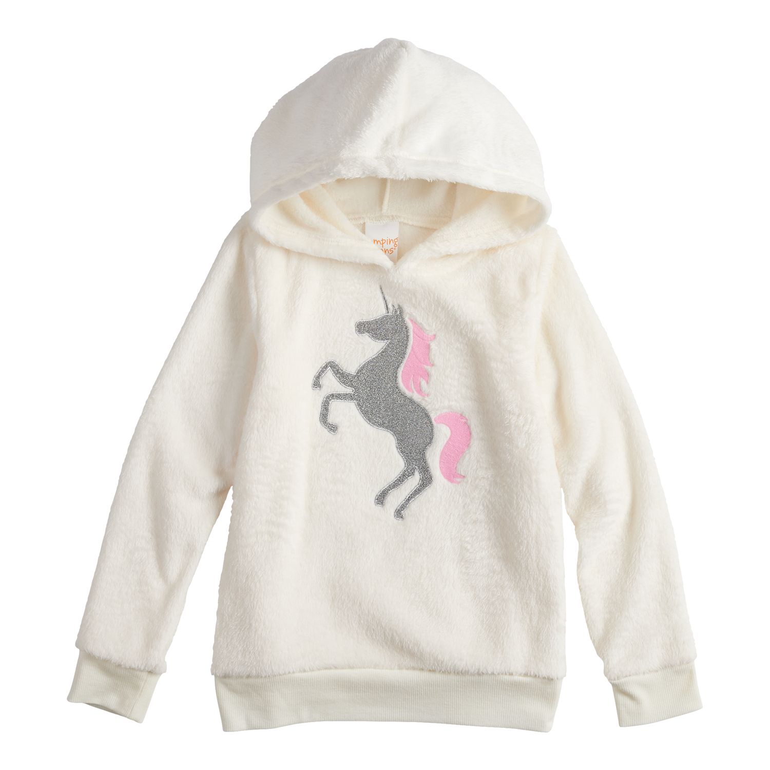 unicorn fleece hoodie