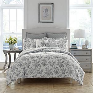 Laura Ashley Lifestyles Victoria Sateen Comforter Set