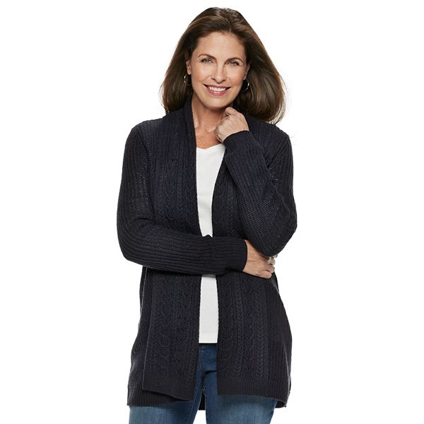 Kohls hot sale navy cardigan