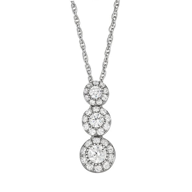 Kohls diamond necklaces sale