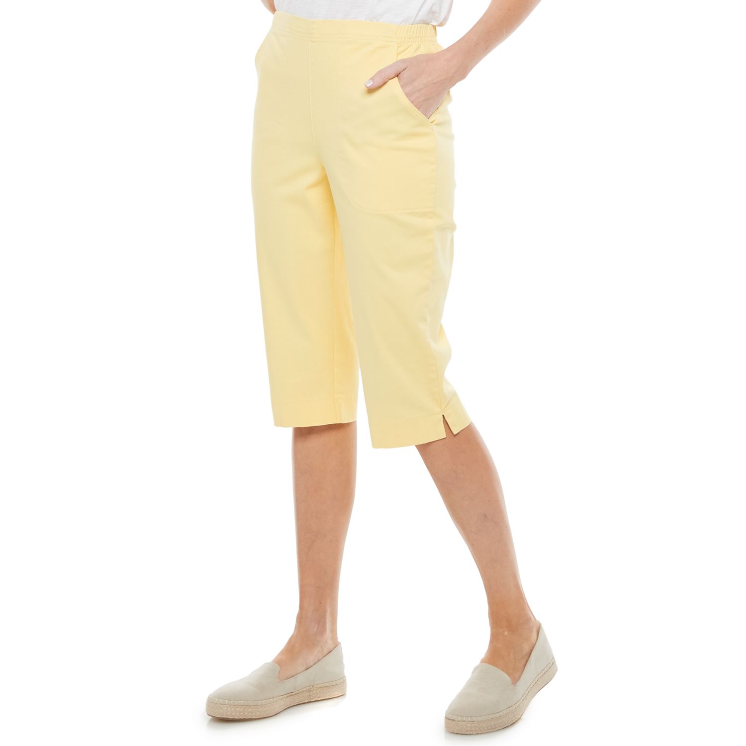 kohl's croft and barrow straight mid rise