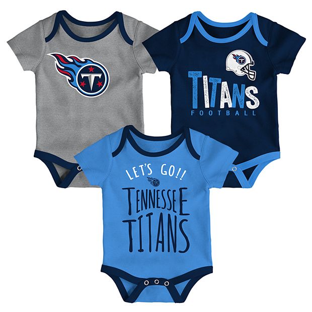 Tennessee Titans Newborn & Infant Team Logo Bodysuit - Light Blue