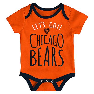 Baby Chicago Bears Little Tailgater Bodysuit Set