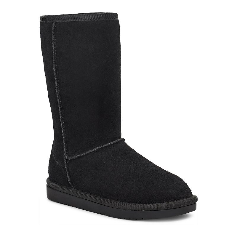UPC 191142235853 product image for Koolaburra by UGG Koola Tall Girls' Winter Boots, Girl's, Size: 5, Black | upcitemdb.com