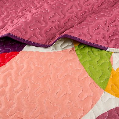 Evelyn Embossed Reversible Quilt Set by Portsmouth Home