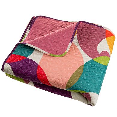 Evelyn Embossed Reversible Quilt Set by Portsmouth Home