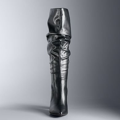 Simply Vera Vera Wang Flicker Women's Tall Boots