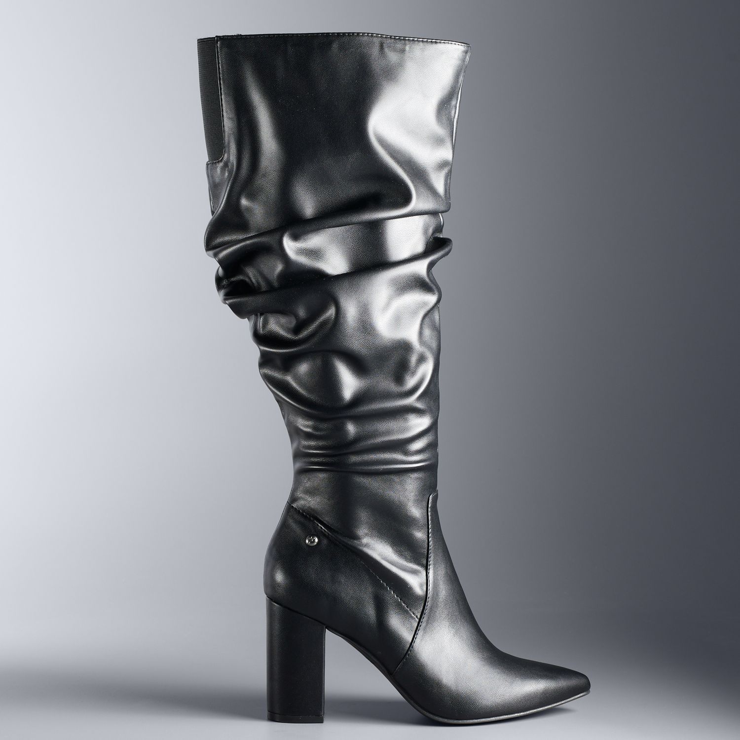 vera wang white boots