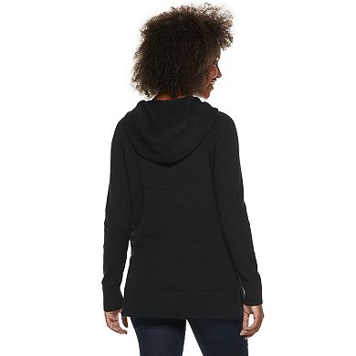 Women's Sonoma Goods For Life® Ribbed Long Hoodie