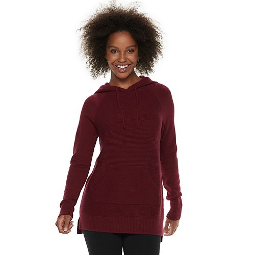 Women's SONOMA Goods for Life® Ribbed Long Hoodie