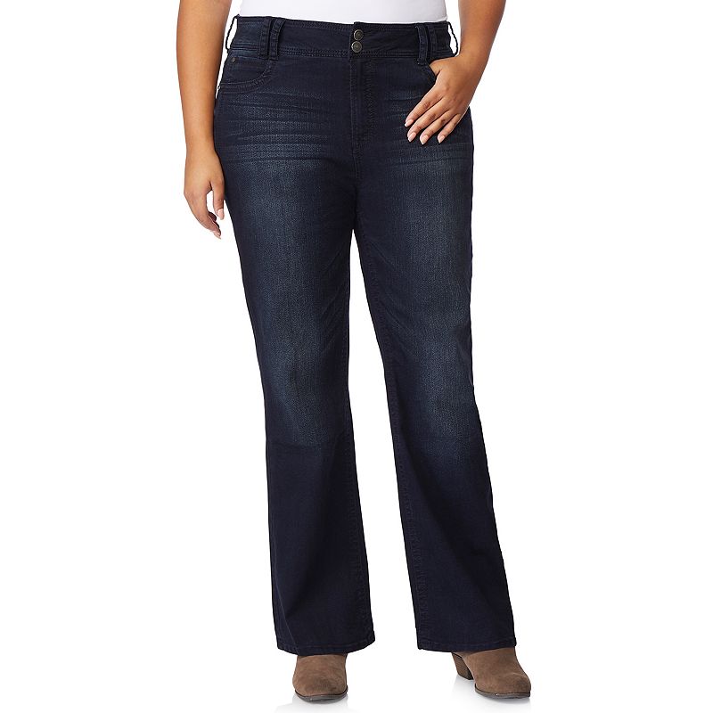 UPC 098713878252 product image for Juniors' Plus Size WallFlower Insta Stretch™ Midrise Curvy Bootcut Jeans, Girl's | upcitemdb.com