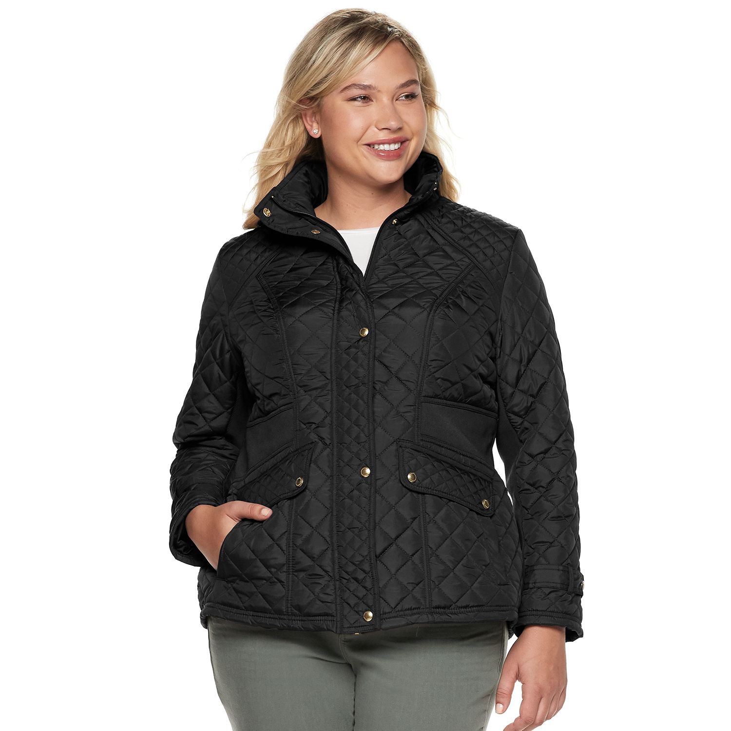 women's plus size barn coat